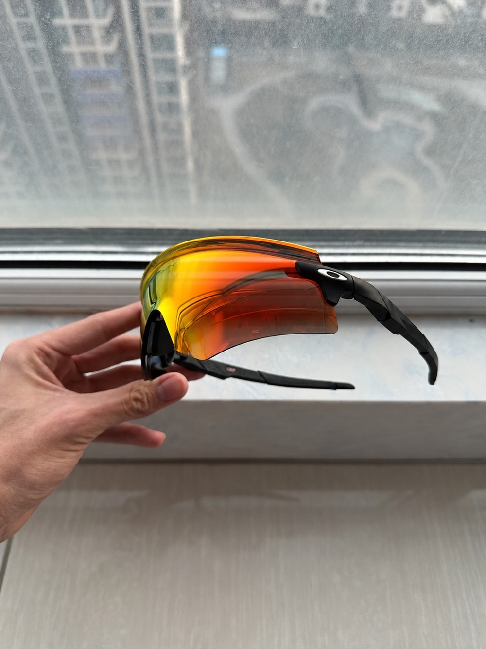 Red Oakley Encorder Glasses - Picture 2 of 3